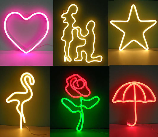 Led neon lights hanging wall decorative lights opening neon lights - My Store